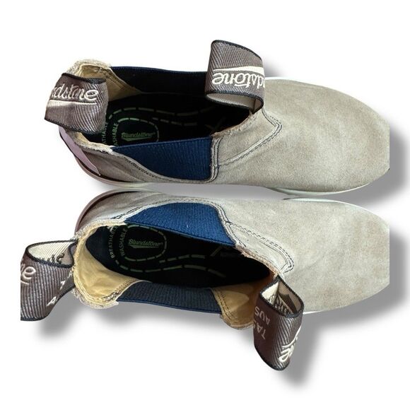 Blundstone 2146 Elastic Sided Suede Chelsea Active Boot Pull On Men's Size 5.5 - Picture 11 of 11